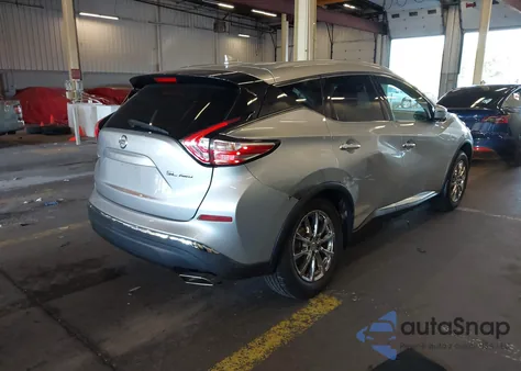 2017 Nissan Murano Sl из США, поврежденный, VIN 5N1AZ2MH5HN100398
